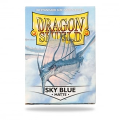 Dragon Shield Box of 100 Matte Sky Blue